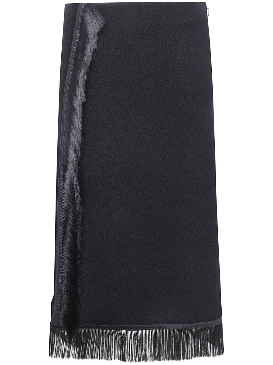 Jil Sander Midikjol Med "Fringar" Kläder