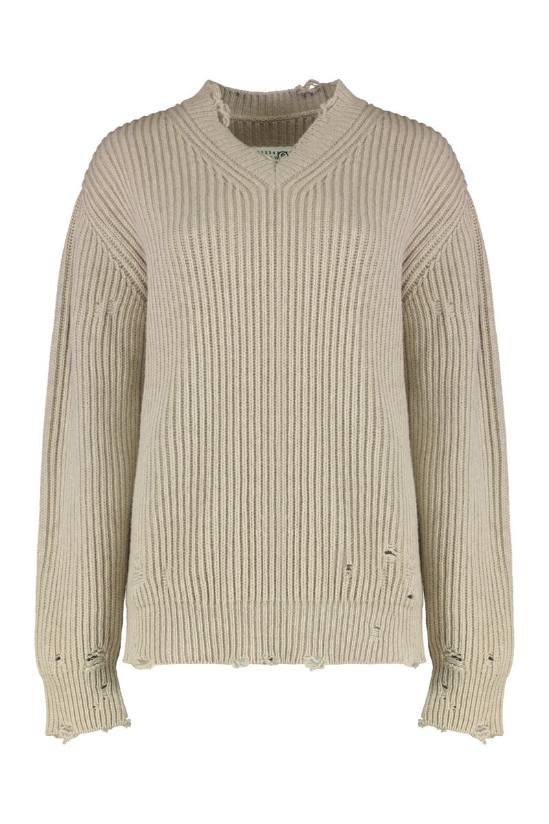 MM6 Maison Margiela ullblandad tröja