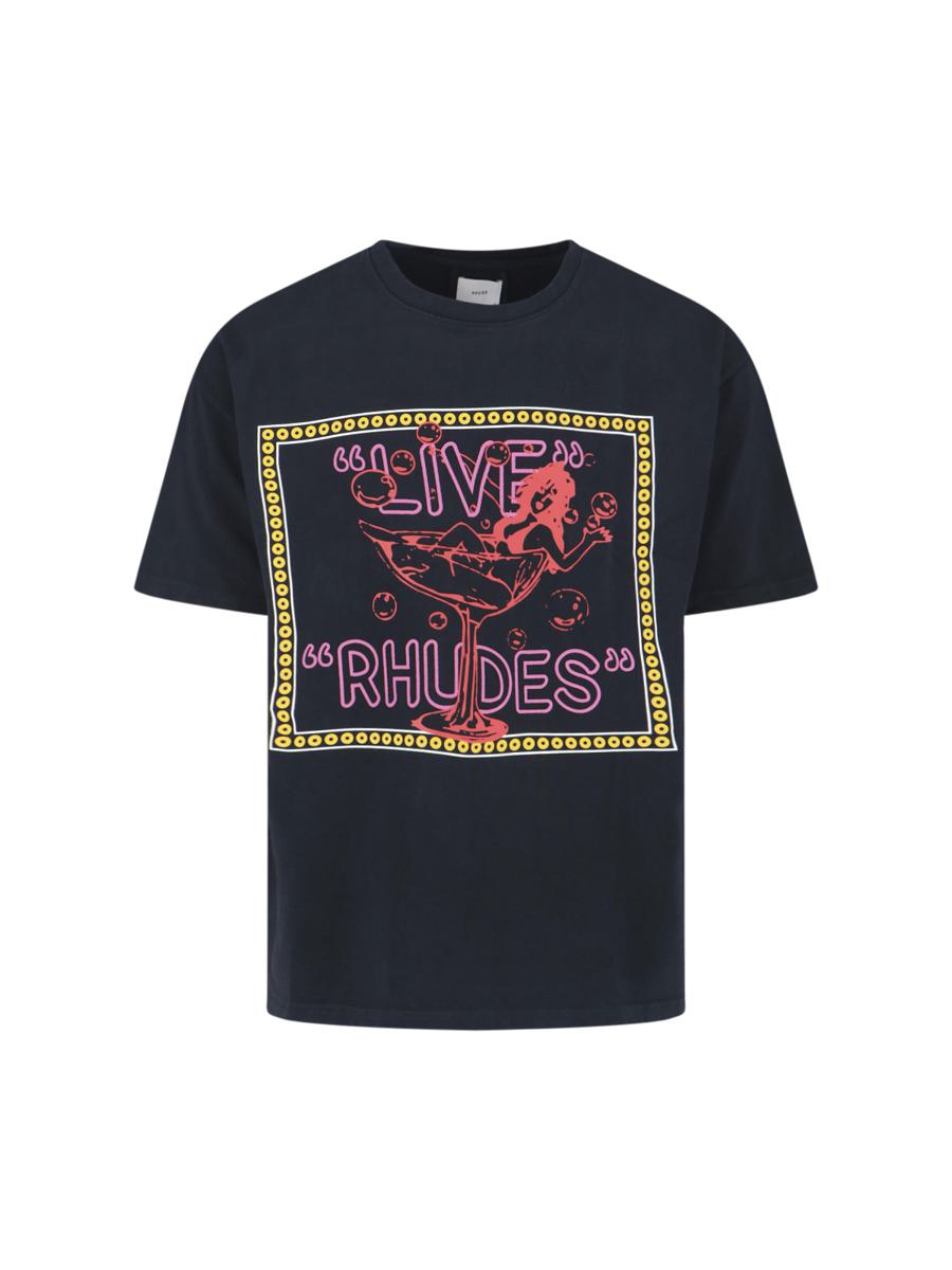 Rhude T-shirts och pikétröjor