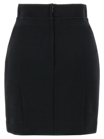 Dolce &amp; Gabbana Logotyp Stretchkjol