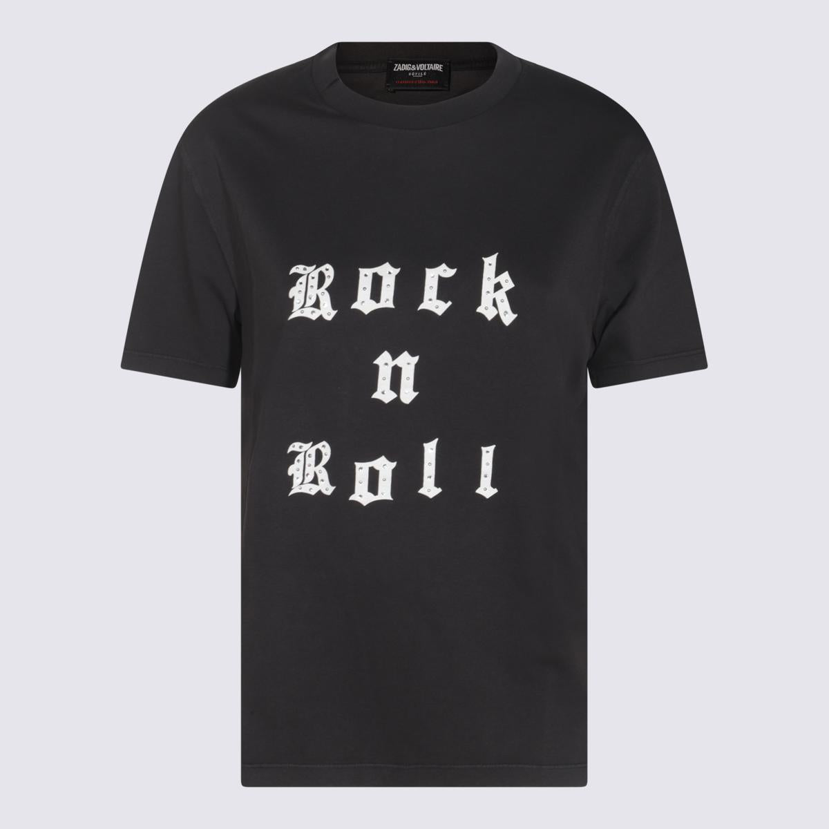 Zadig&amp;Voltaire Svart T-shirt i bomull