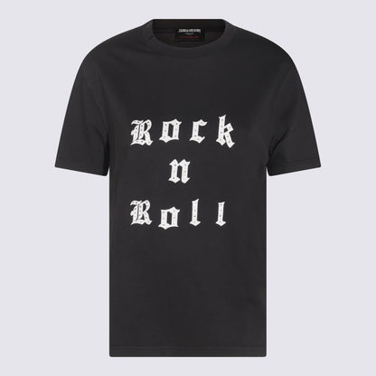 Zadig&amp;Voltaire Svart T-shirt i bomull