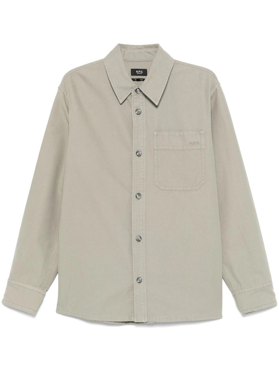 APC Surchemise Basile Brodee Poitrine-kläder