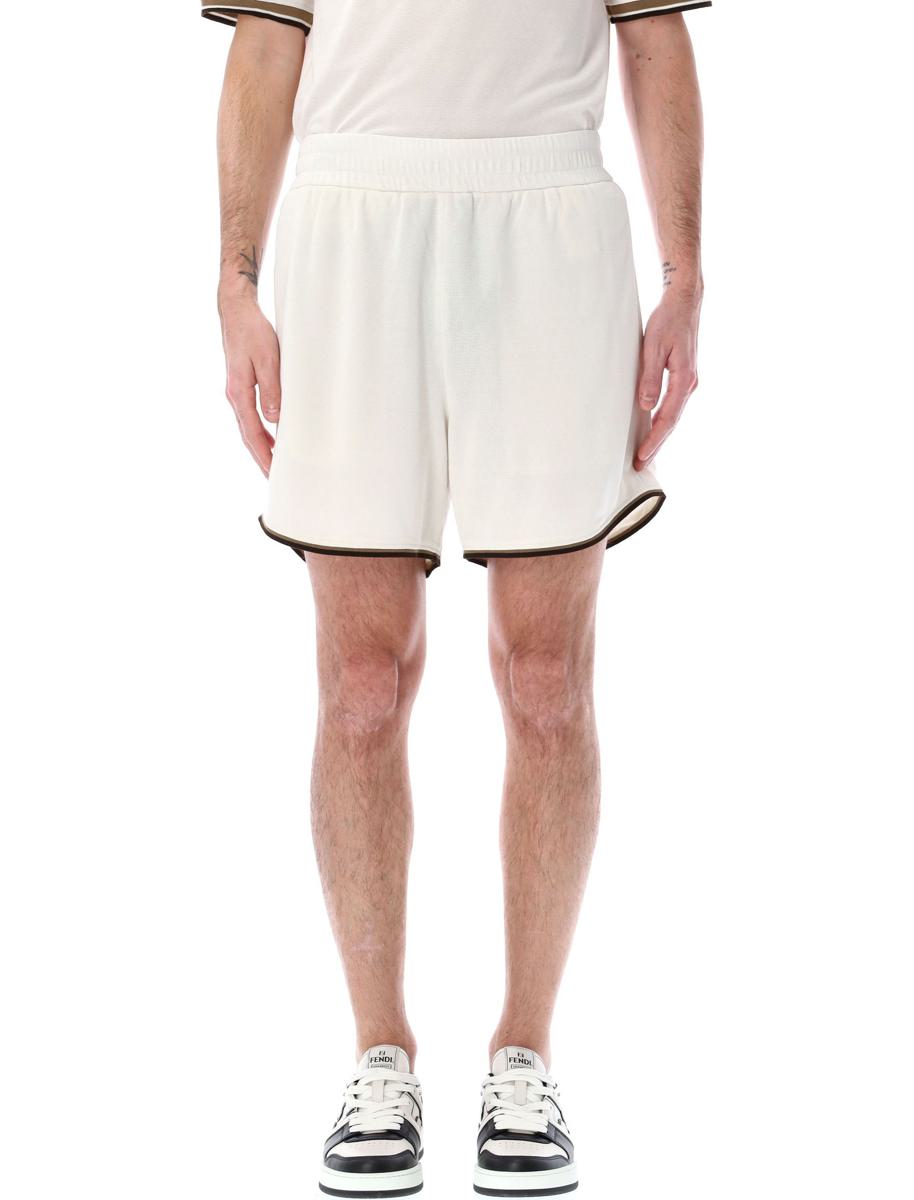 Fendi Jacquard Fotbollsshorts