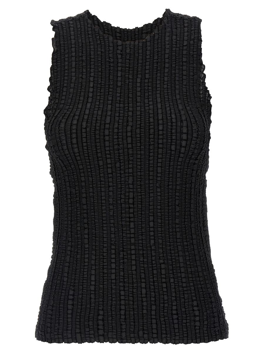 Issey Miyake topp med 'Jellyfish Pleats'-motiv