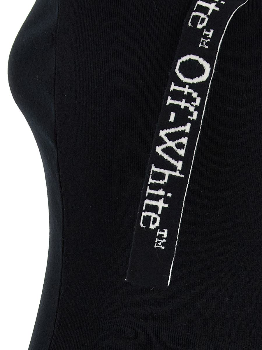 Off-white 'Logoband'-klänning