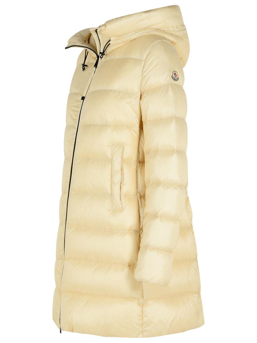 Moncler Suyenne Elfenbensvit Polyamidkappa