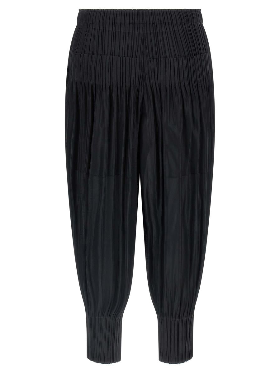 Pleats Please Issey Miyake 'Fluffy Basics' Byxor