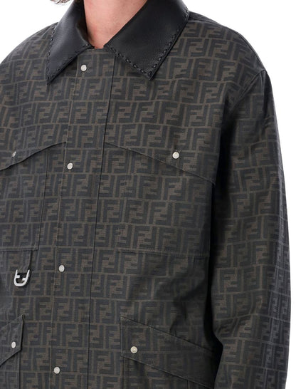 Fendi vaxad Ff jacquardbluson