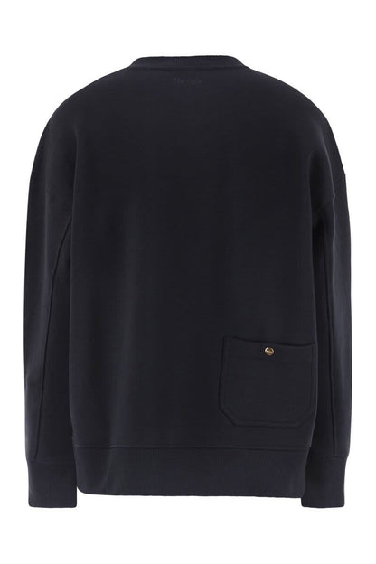 Max Mara Monza - Bomullströja med logotyp