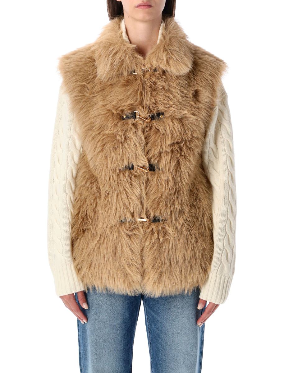 Urbancode Vändbar fuskpäls Gilet