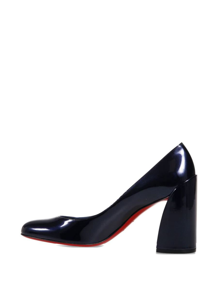Christian Louboutin med klack blå