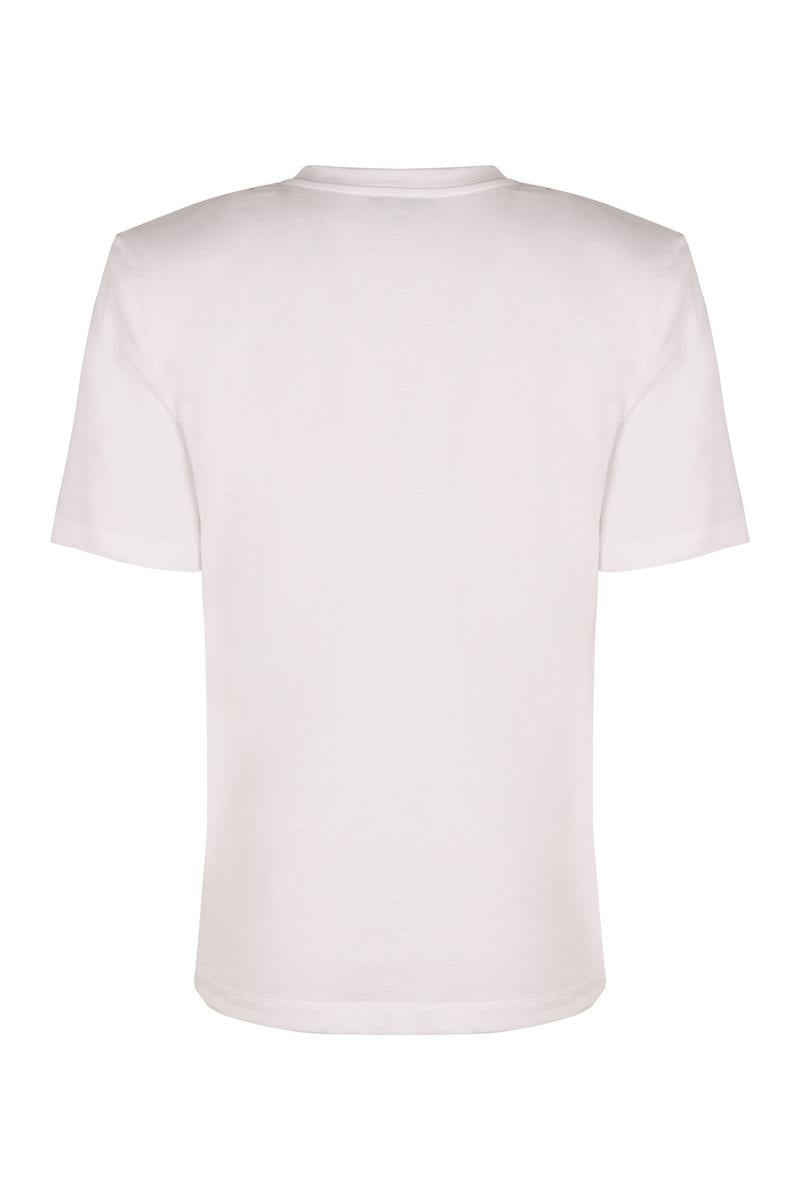 Elisabetta Franchi T-shirt med logotyptryck