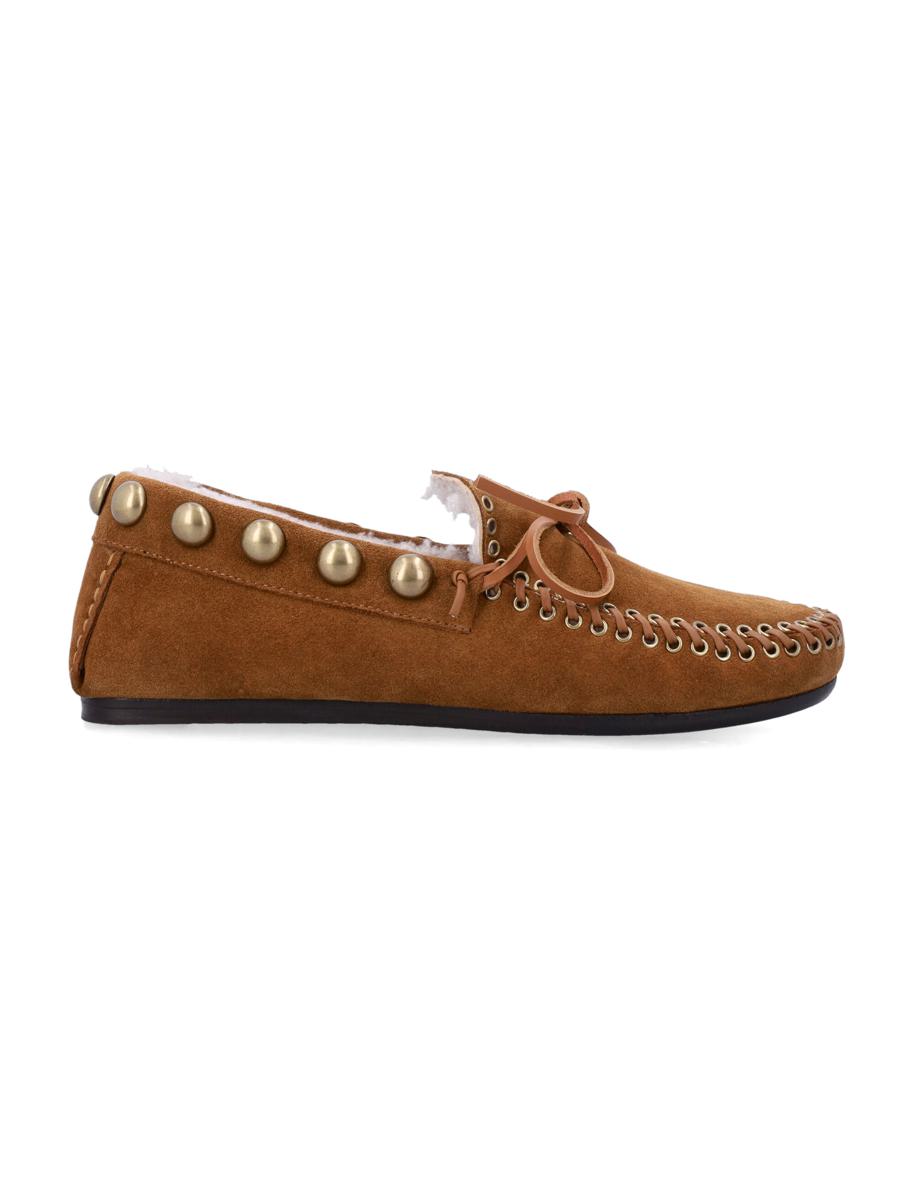 Isabel Marant Fitza Loafers i mocka