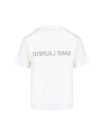 Saint Laurent T-shirts och pikétröjor