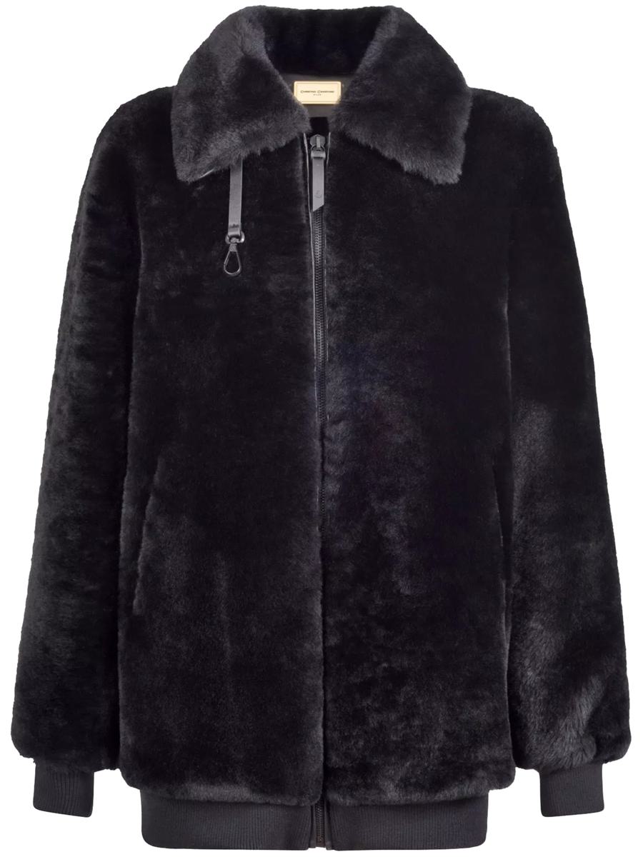 Christina Crawford Shearling Jacka Kläder