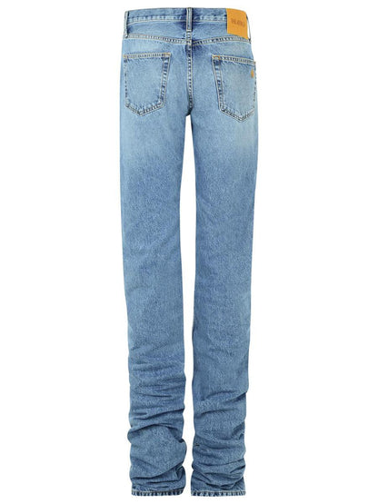Attico blå denimjeans