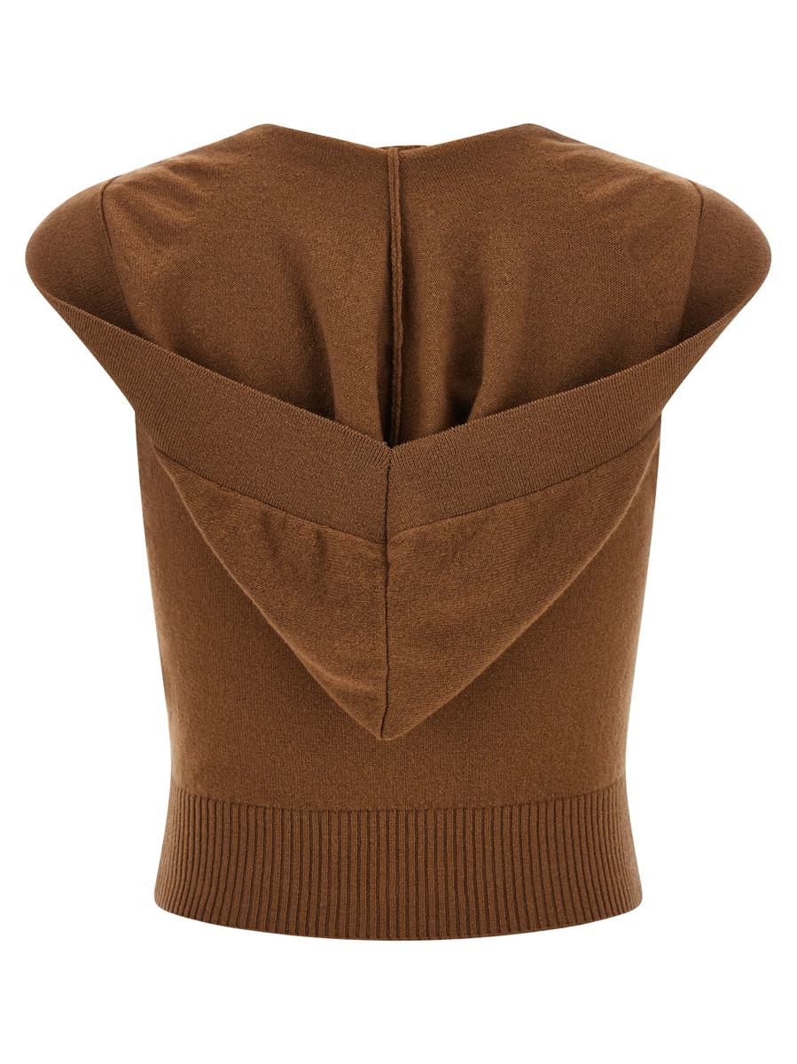 Stella McCartney 'Cosy Knit Hood' Topp
