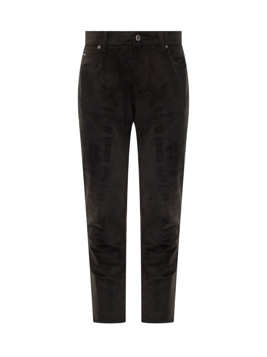 Dolce &amp; Gabbana Dolce &amp; Gabbana Herr sammetsbyxor