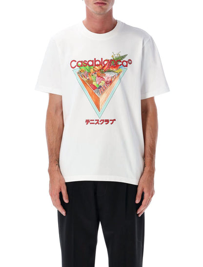Casablanca Vit Tennisklubb Ikon T-shirt