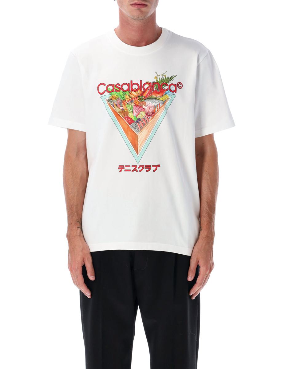 Casablanca Vit Tennisklubb Ikon T-shirt