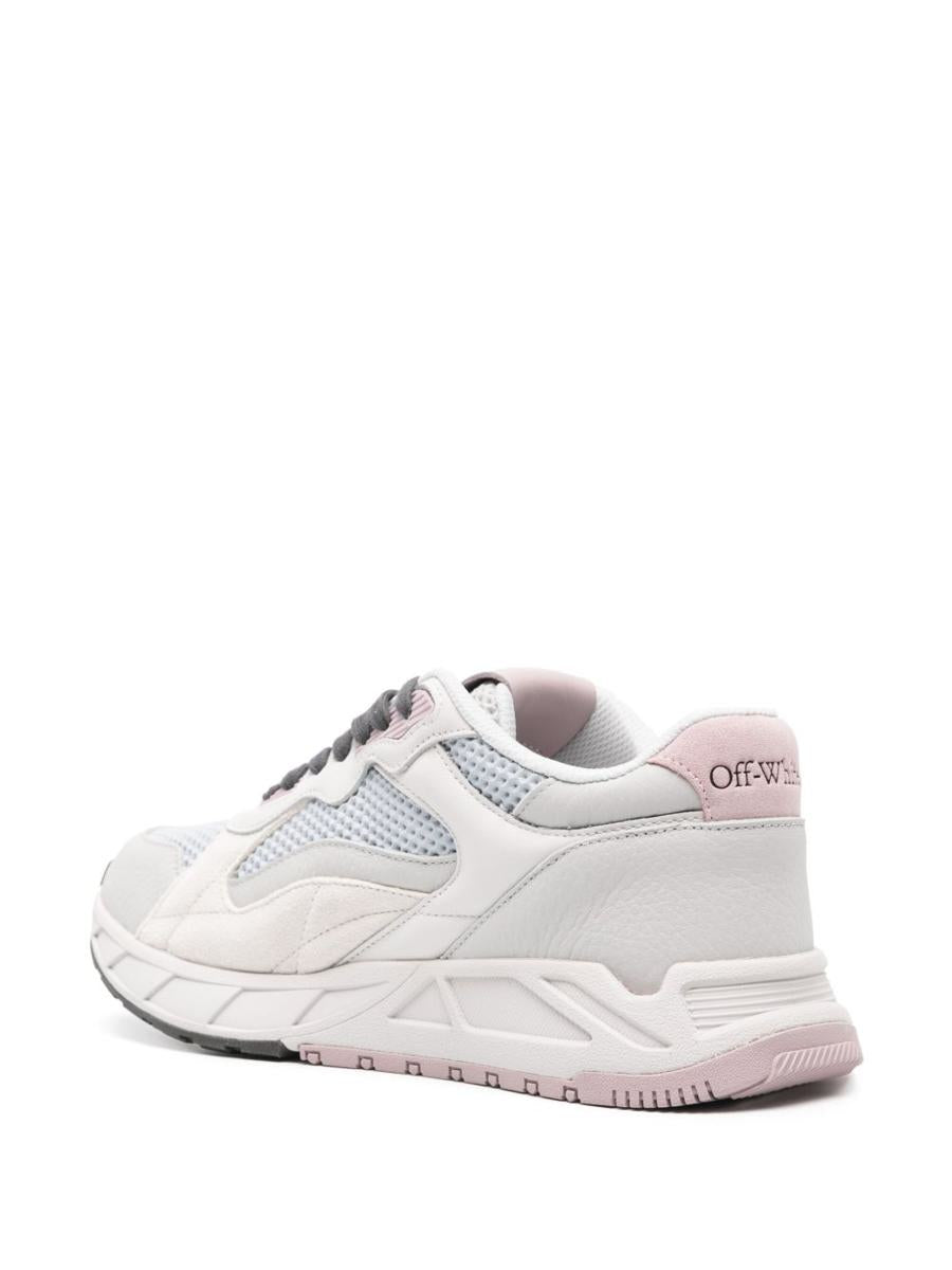 Off-white platta skor