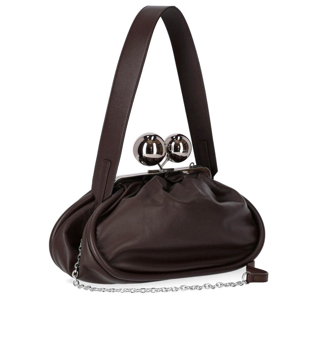 Weekend Max Mara Pasticcino Milvanew Medium Mörkbrun Kuvertväska