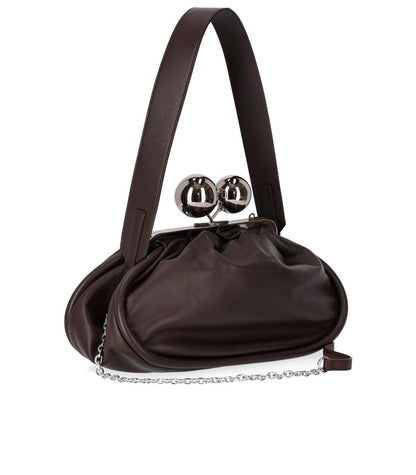 Weekend Max Mara Pasticcino Milvanew Medium Mörkbrun Kuvertväska