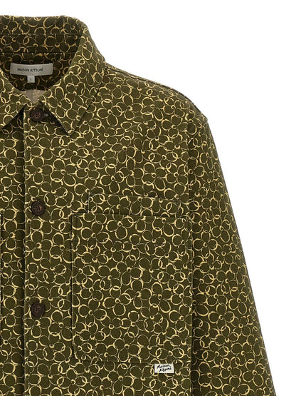Maison Kitsune blommig överskjorta