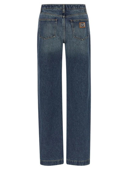 Dolce &amp; Gabbana-jeans med logotyp