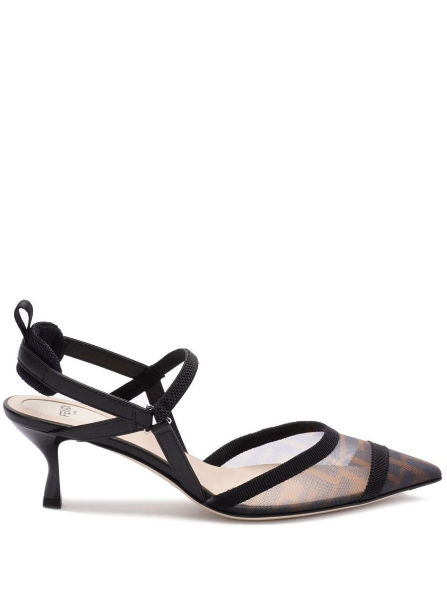 Fendi Colibri Lite Slingback-pumpar