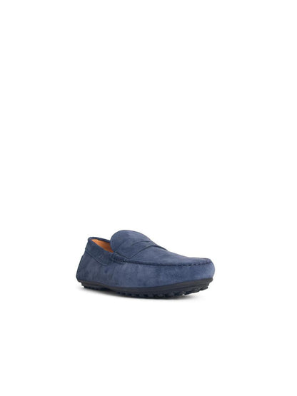 Tod's Blå Mocka Loafers