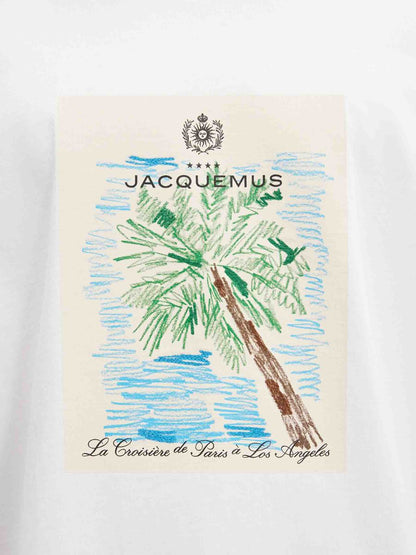 Jacquemus Marino-tryckt t-shirt