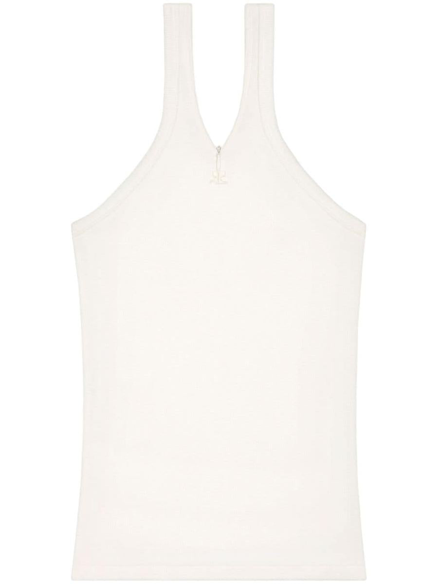 Courrèges Criss Cross bomullslinne