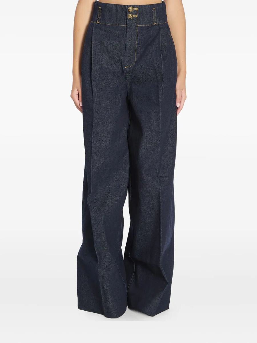 Zimmermann "Hypnotic" Skräddarsydda Byxor i Denim