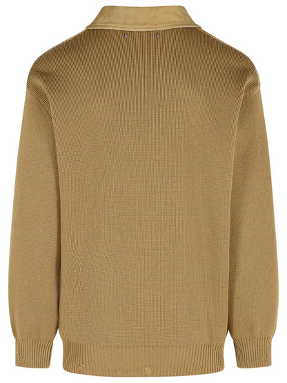 Golden Goose Beige Mockajacka