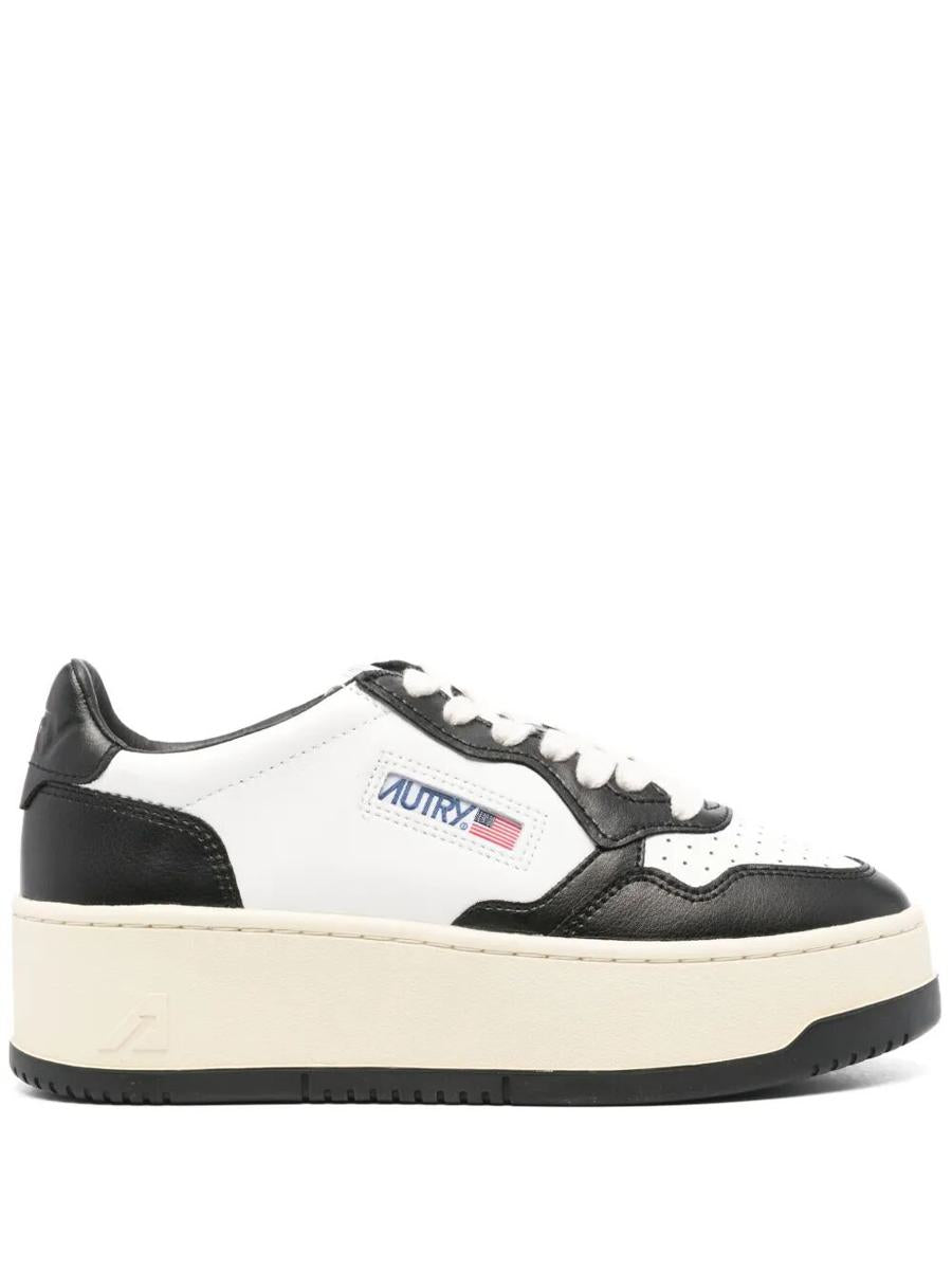 Autry "Platform Low" Lädersneakers Skor