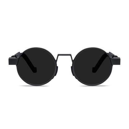 Vava Eyewear WL0021 Vita etikettsolglasögon