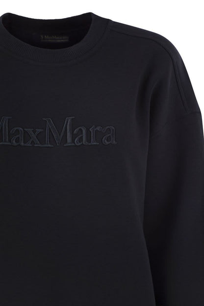 Max Mara Monza - Bomullströja med logotyp