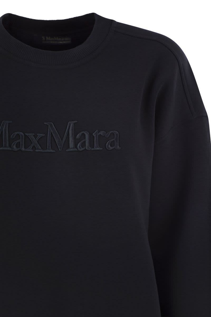Max Mara Monza - Bomullströja med logotyp