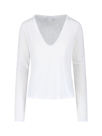 James Perse T-shirts och pikétröjor
