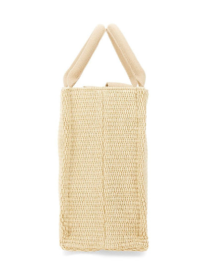 Marni Liten Toteväska med Raffiaeffekt