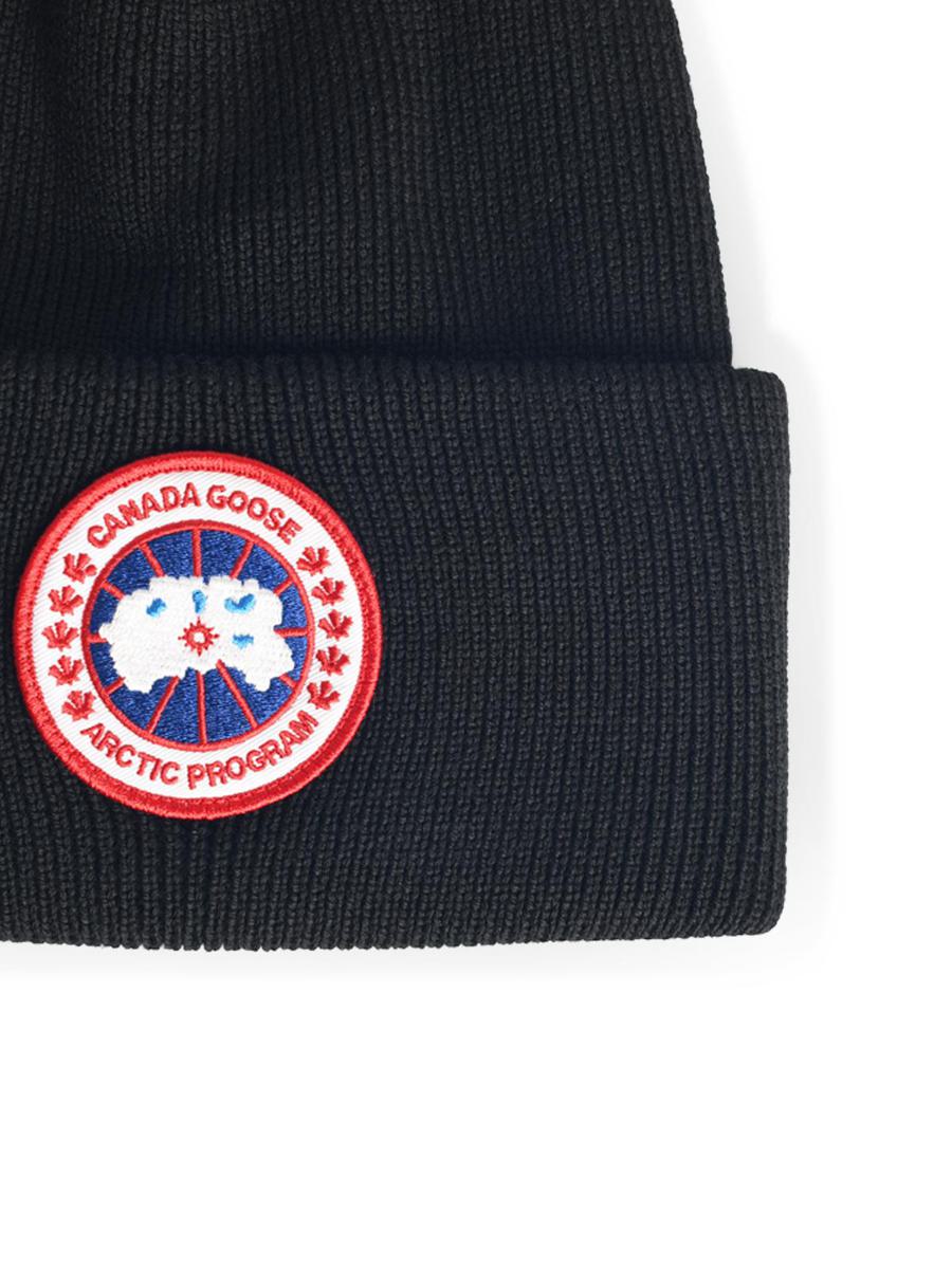 Canada Goose svart ullmössa