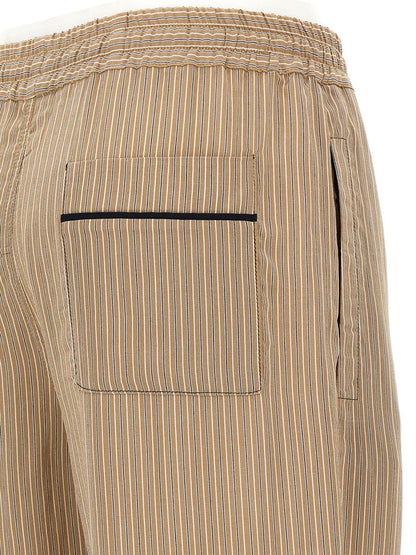 Victoria Beckham 'Pleat Detail Pyjamas' Byxor