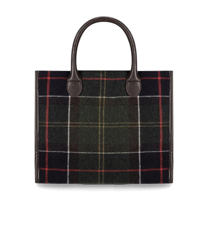 Barbour Barrhill Tartan klassisk handväska