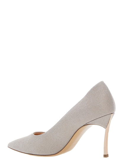 'Solar Eclipse' Rosa Pumps Med Hög Stilettklack I Tech Fabric Dam