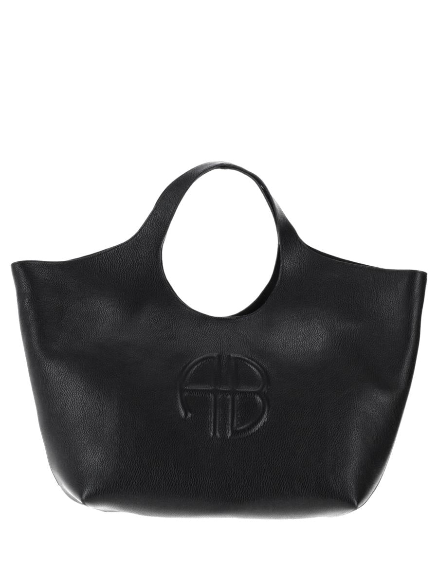 Anine Bing Lili Tote Svart Pebbled