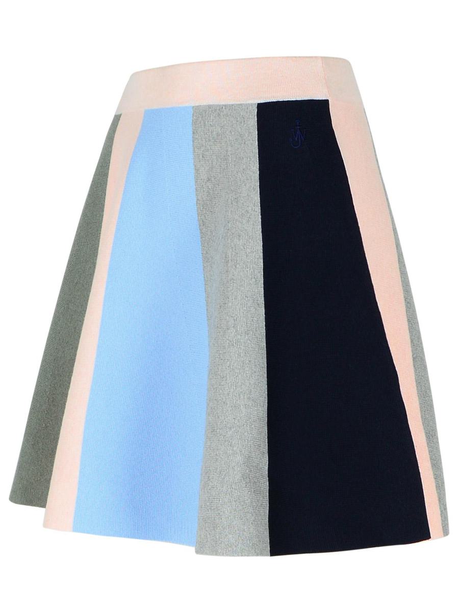 JW Anderson Rosa Bomullsminikjol