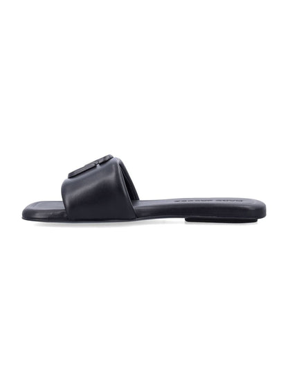 Marc Jacobs The J Marc Platta Lädersandaler