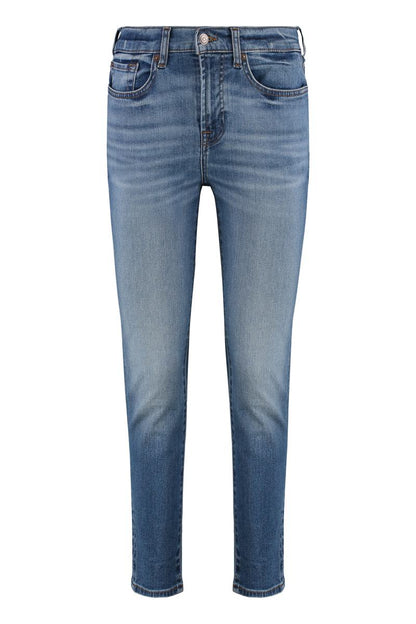 7 For All Mankind Groovy Skinny Jeans